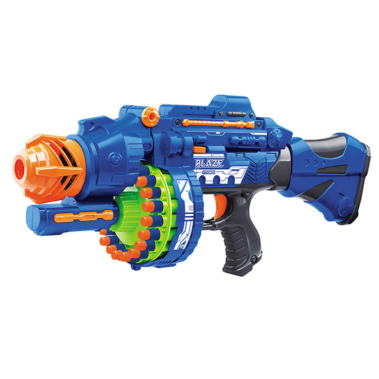 PISTOLA DE DARDOS A PILAS BLAZE STORM METRALLETA - 1