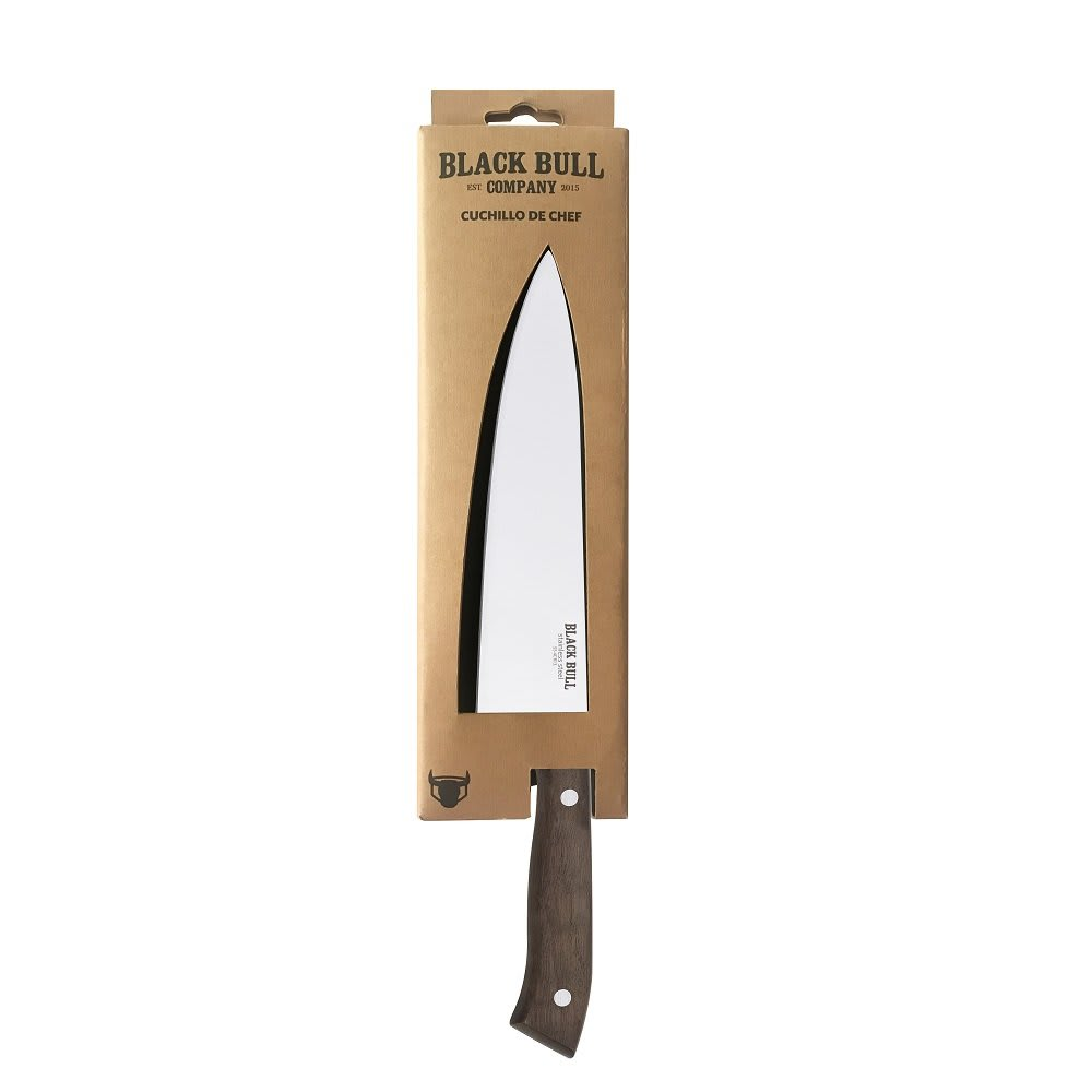 CUCHILLO TEXAS CHEF 8 BLACK BULL COCINA - 1