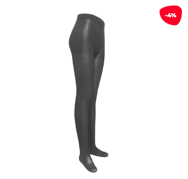 PANTYHOSE NIÑA GRIS ESCOLAR LINEA LYCRA TALLA 4 12 UNID - 1
