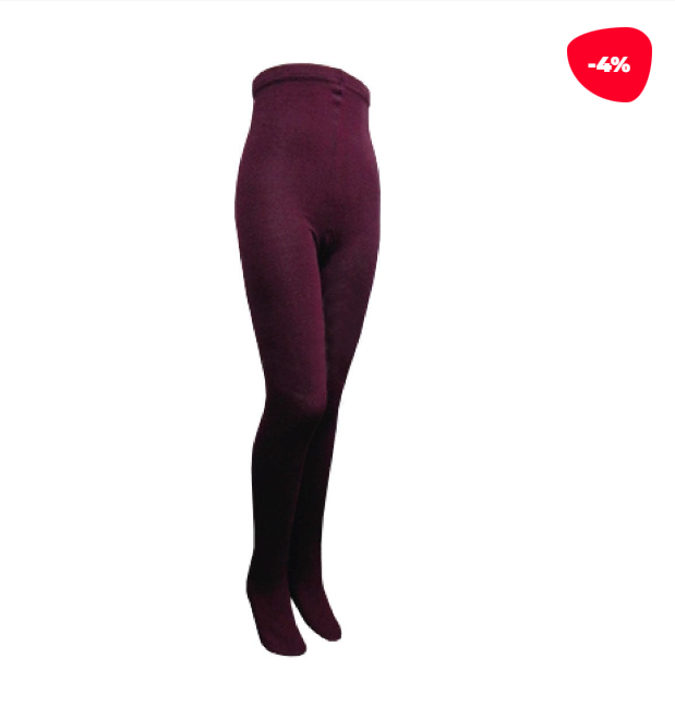 PANTYHOSE NIÑA BURDEO ESCOLAR LINEA LYCRA TALLA 4 12 UNI. - 1