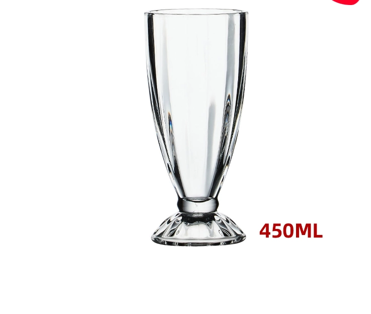 COPA ACRILICA PARA BATIDOS 8X19CM 450ML - 1