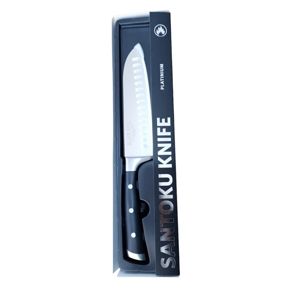 CUCHILLO BLACK BULL SANTOKU PLATINUM COLLECTION BBQ COCINA - 1