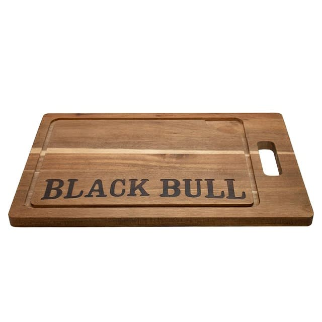 TABLA MADERA 40X26X1,8 CM BLACK BULL COLOR MARRÓN - 1