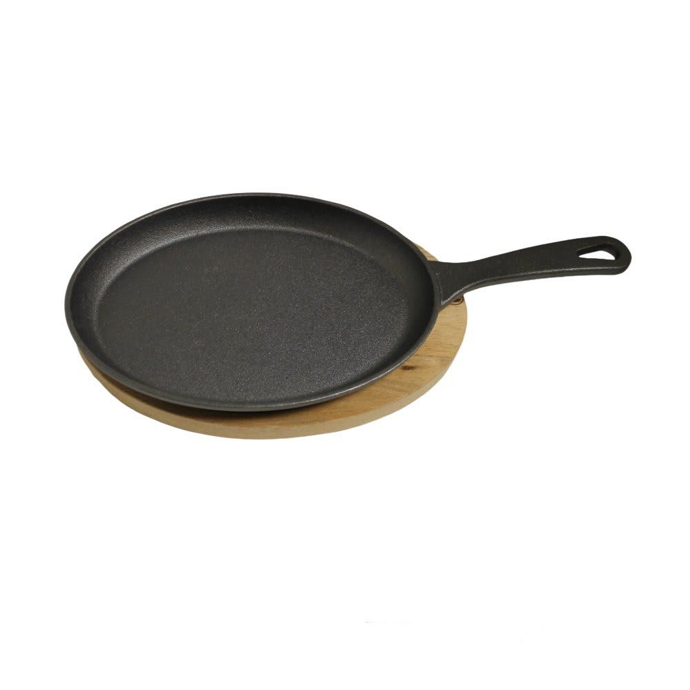 PLATO HIERRO FUNDIDO OVALADO BLACK BULL COLOR NEGRO - 1