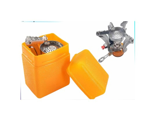 MINI COCINILLA CAMPING PORTATIL LLAVERO A GAS OUTDOOR - 1