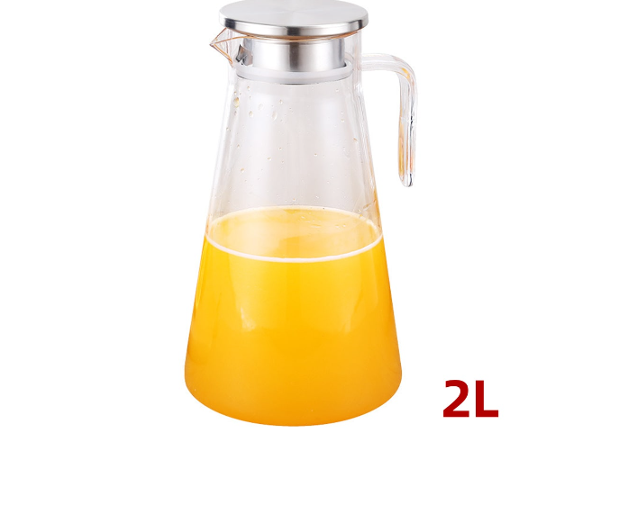 JARRA PLASTICA CON TAPA 2 LITROS - 1