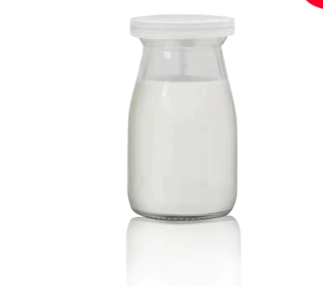 FRASCO DE VIDRIO CON TAPA DISEÑO CUADRADO 100ML - 1