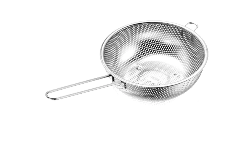 COLADOR ASAS ACERO INOXIDABLE PLATEADO 28CM - 1