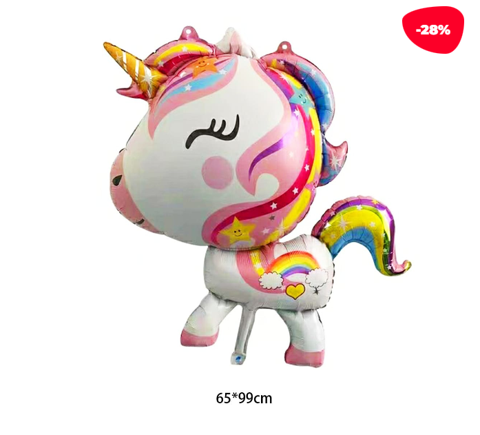 GLOBO FORMAS UNICORNIO 24 UNID - 1