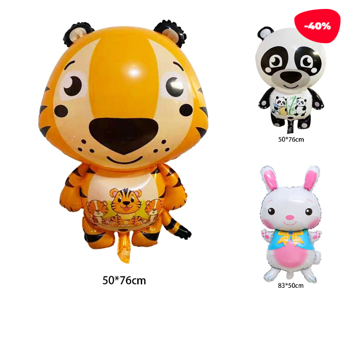 PACK X24 GLOBO FORMAS ANIMALES UNID SURTIDO - 1