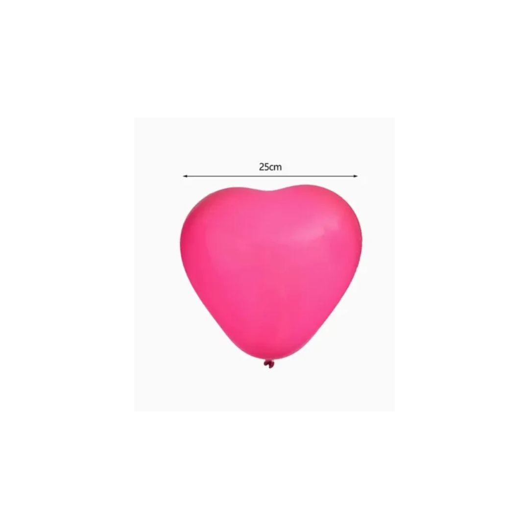 GLOBO CORAZÓN FUCSIA - 1