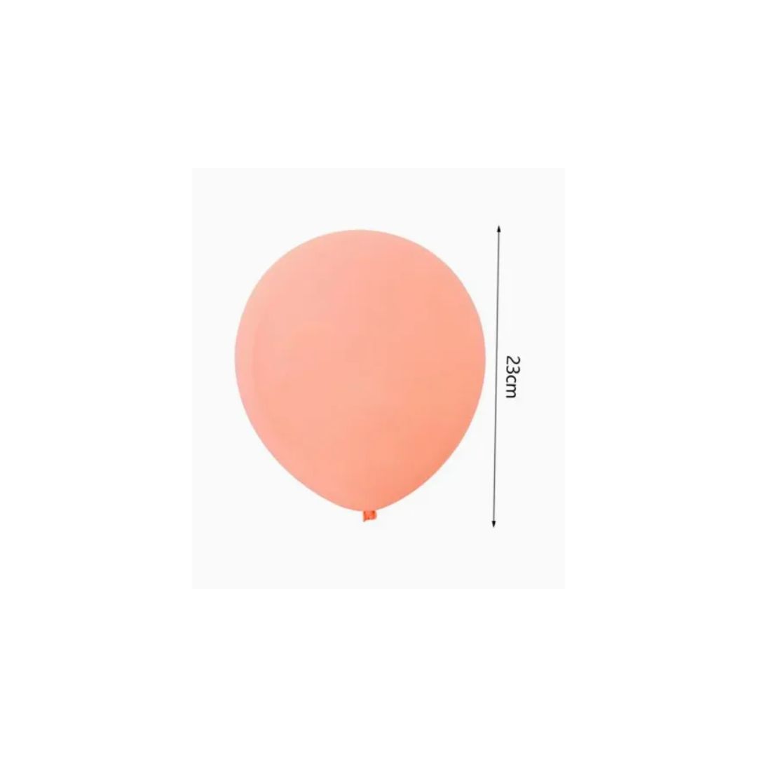 GLOBO NARANJA 100 PCS - 1