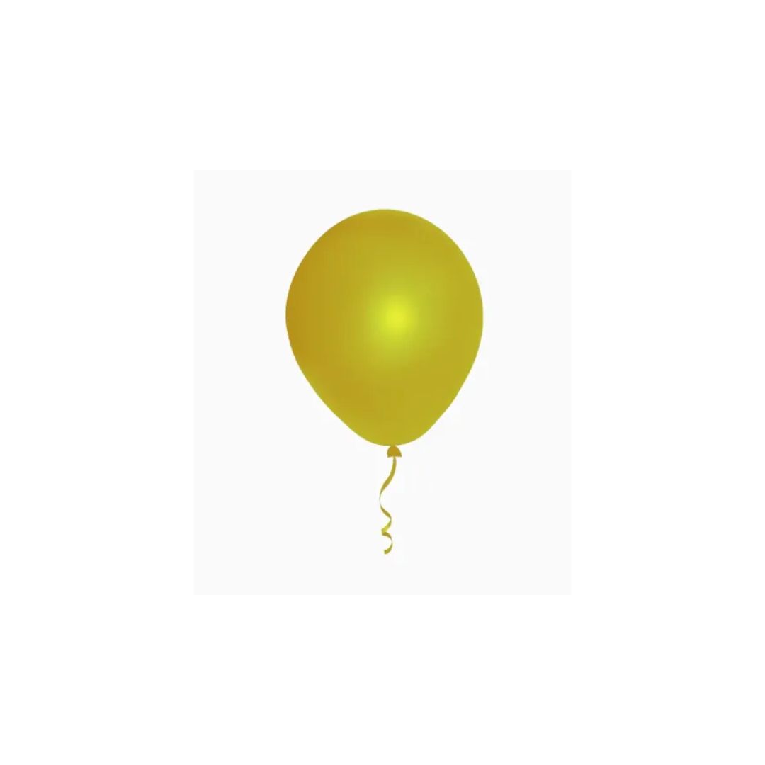 GLOBOS AMARILLOS 100 PCS - 1