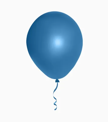 GLOBOS CELESTE 100 PCS - 1