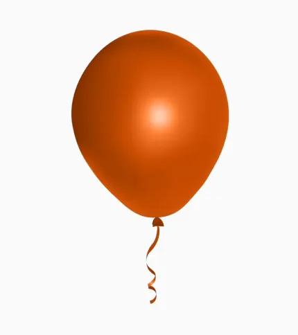 GLOBOS NARANJA 100 PCS - 1