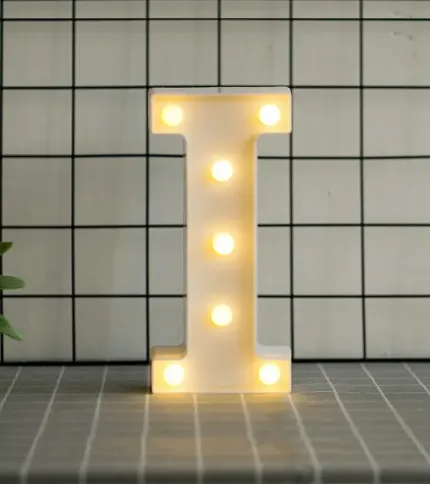 LETRAS CON LUCES LED «I» - 1