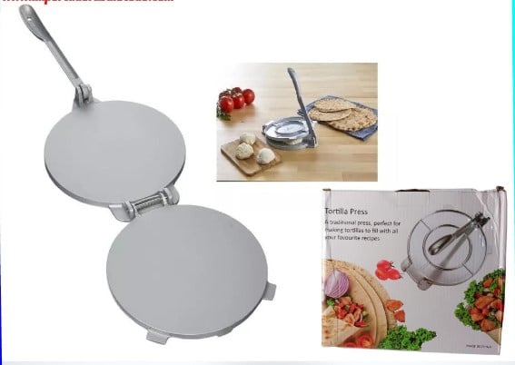 PRENSA PARA TORTILLAS MASA COCINA 20CM - 1