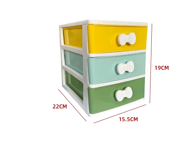 ORGANIZADOR PLASTICO 3 NIVELES 22X15.5X19CM - 1