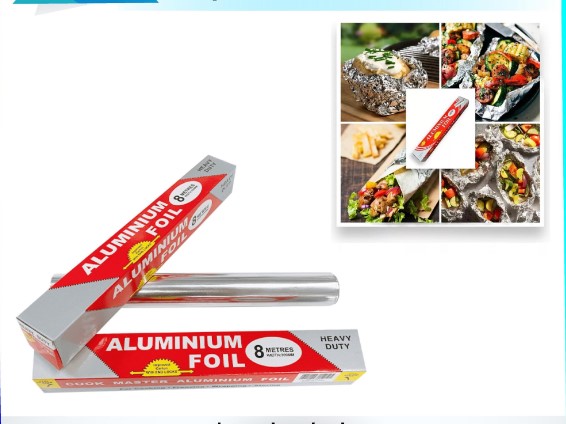PAPEL ALUMINIO PARA COCINA 30CM X 5M - 1