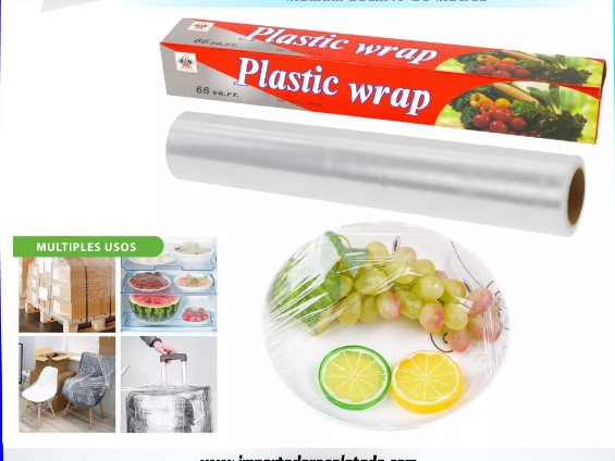 ROLLO PAPEL FILM ALUSA PLÁSTICO PARA ALIMENTOS 30CM X 30M. - 1