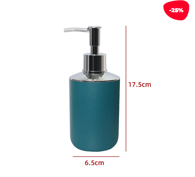 DISPENSADOR PLASTICO COLOR VERDE 17.5X6.5CM - 1