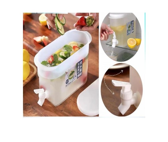 JARRA DISPENSADOR LIMONADA NEVERA GRIFO 3500 ML - 1