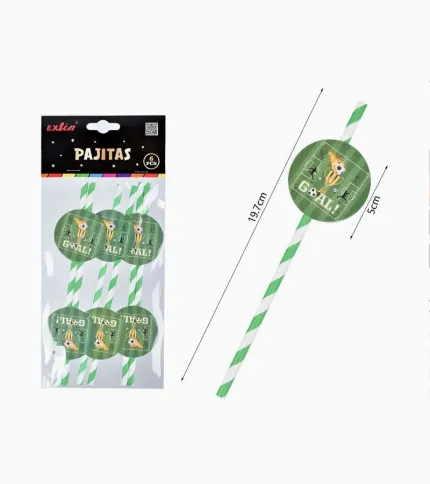 PAJITAS FUTBOL 6 PCS - 1