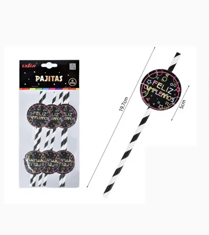 PAJITAS DE FELIZ CUMPLEAÑOS - 1