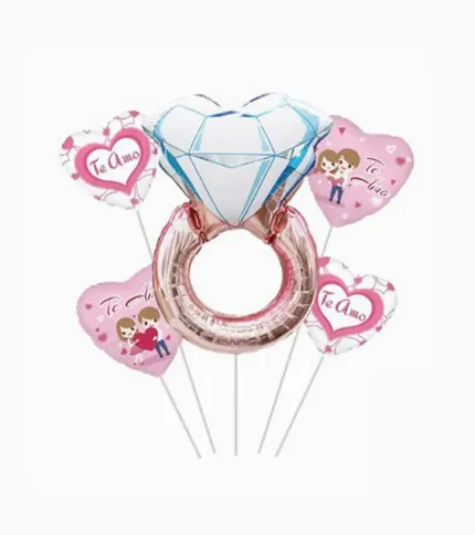 SET DE GLOBOS ANILLO - 1