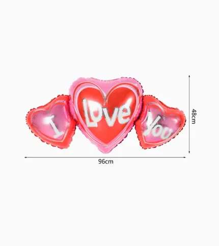 SET DE GLOBOS CORAZÓN - 1