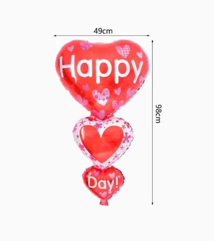 SET DE GLOBOS CORAZÓN - 1