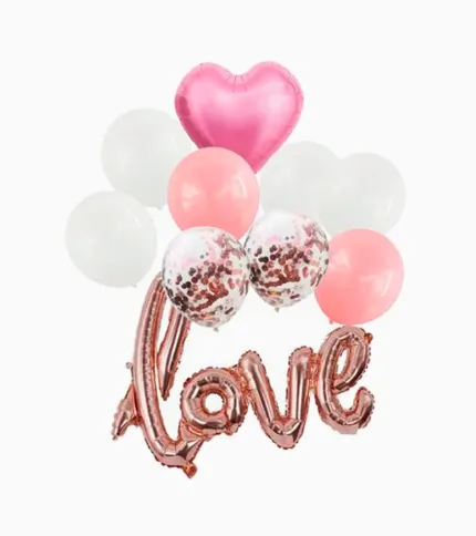 SET DE GLOBOS LOVE - 1