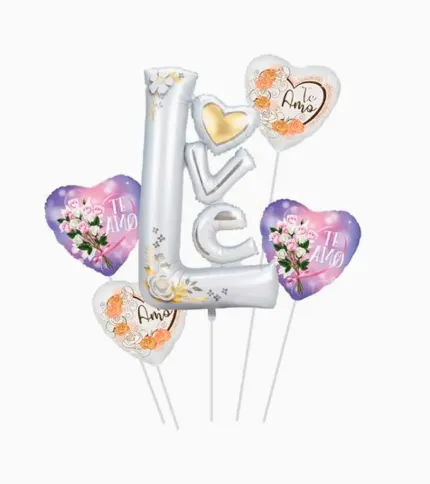 SET DE GLOBOS LOVE - 1