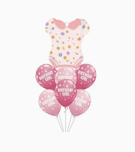 SET DE GLOBOS ROSA - 1