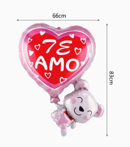 SET DE GLOBOS TE AMO - 1