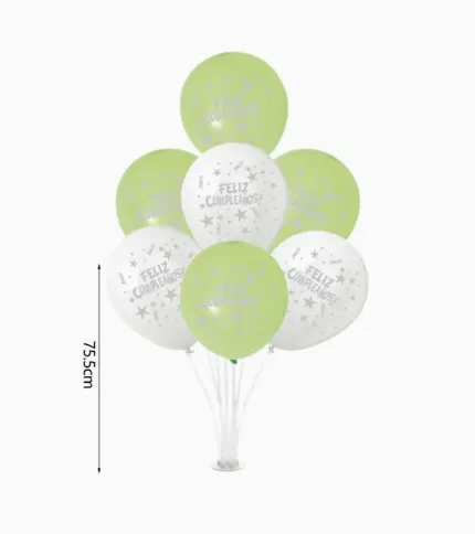 SET DE GLOBOS VERDES - 1
