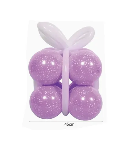 SET GLOBOS MORADO - 1