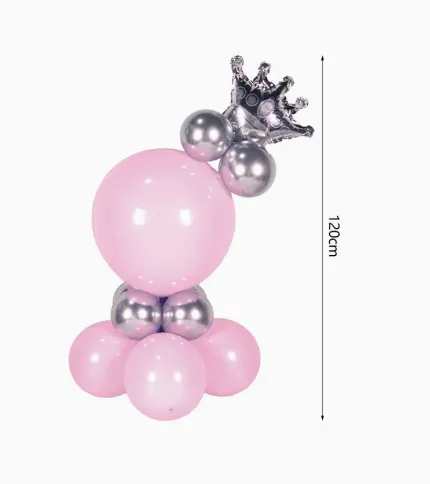 SET GLOBOS ROSA - 1