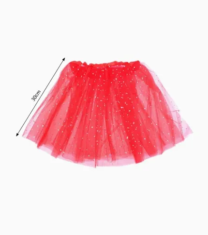 TUTU ROJO 30CM - 1