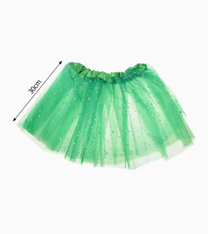 TUTU VERDE 30CM - 1