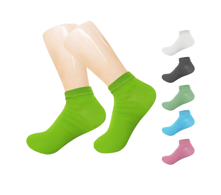PACK X3 CALCETINES MUJER CORTE TOBILLO 12 UNID - 1