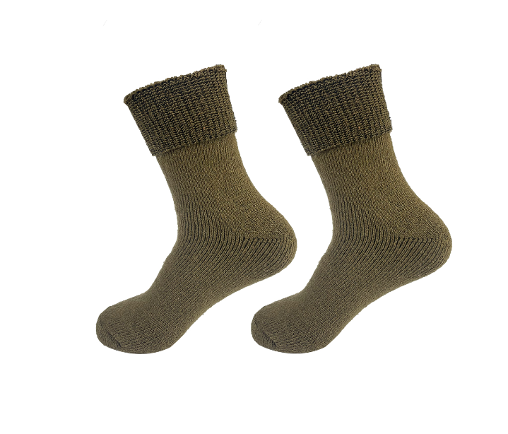 CALCETINES HOMBRE COLOR LISO VER TOALLA 12 UNID - 1
