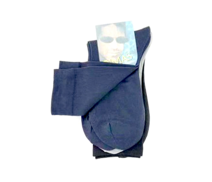 CALCETINES HOMBRE DISEÑO ACANALADO 12 UNI TALLA UNICA - 1