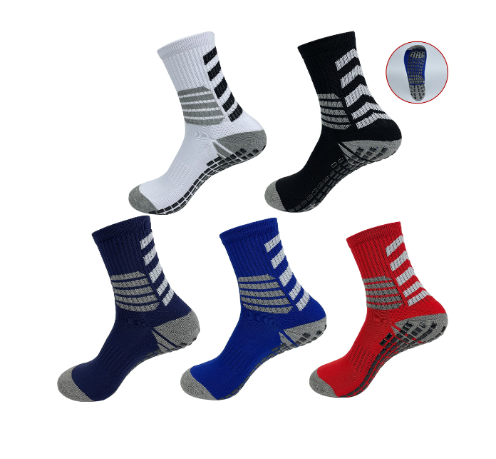 CALCETINES NIÑO MULTICOLOR JUVENIL FUTBOL LARGOS FLECHA TALLA 13-16 12 UNID - 1