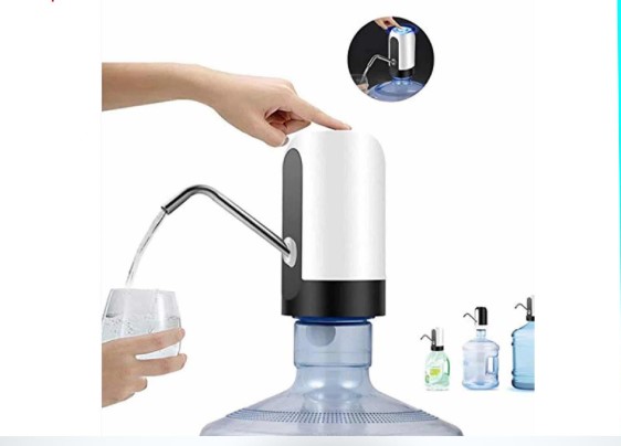 DISPENSADOR DE AGUA AUTOMÁTICO RECARGABLE USB - 1