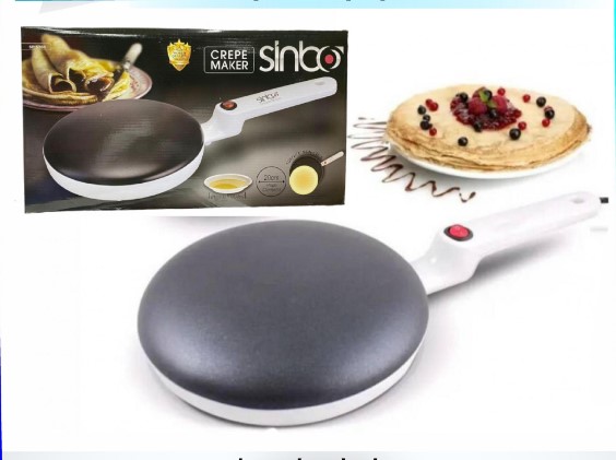 MAQUINA PANQUEQUERA ELÉCTRICA PARA PREPARAR CREPES PAQUEQUES - 1