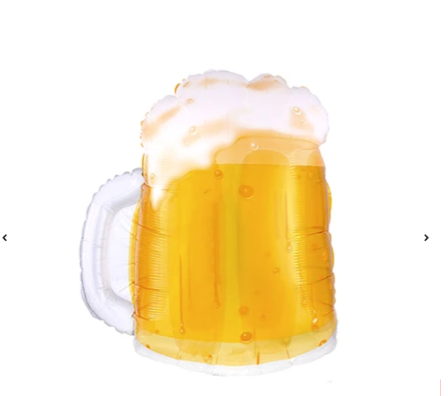 GLOBO METÁLICO CERVEZA 50X64CM - 1