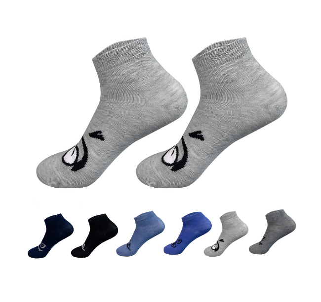 CALCETINES ALGODÓN NIÑO MULTICOLOR CORTE MEDIO CARAS TALLA 9-12 12 UNID - 1