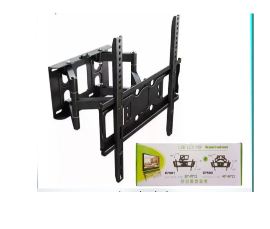 SOPORTE TV PARED 2 BRAZOS AJUSTABLE 40-80 - 1