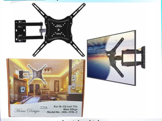 SOPORTE DE TV DE '14 A 55' CON BRAZO GIRATORIO - 1